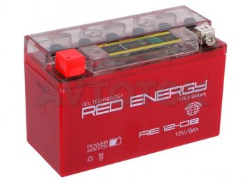 Аккумулятор Red Energy RE 1208 емк.8А/ч; п.т.110А