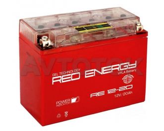 Аккумулятор Red Energy DS 1220 емк.20А/ч; п.т.250А