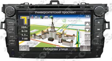 Штатная магнитола для Toyota Corolla/Axio/Auris/Fielder (GPS+3G Интернет) 