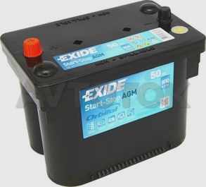 Аккумулятор Exide EK 508 емк.50А/ч п.т.800а