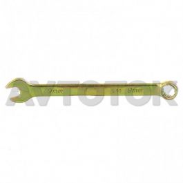 Ключ комбинированный 9мм (желтый цинк) СИБРТЕХ
