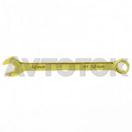 Ключ комбинированный 12мм (желтый цинк) СИБРТЕХ