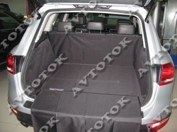 Чехол багажника Standart для автомобиля Volkswagen Touareg цвет чёрный