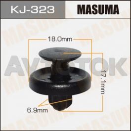 Клипса автомобильная (автокрепёж) Masuma 323-KJ