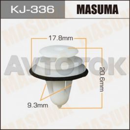 Клипса автомобильная (автокрепёж) Masuma 336-KJ