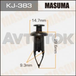 Клипса автомобильная (автокрепёж) Masuma 383-KJ