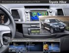 Мультимедийный навигационный блок для оригинальной мультимедийной системы автомобиля Toyota Hilux (2014-2015)NT3025 