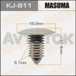 Клипса автомобильная (автокрепёж) Masuma 811-KJ