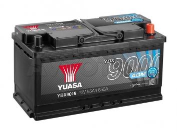 Аккумулятор YBX9019 AGM 95 a/ч 850a (353х175х190)